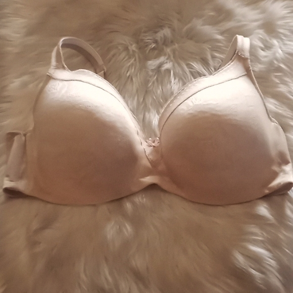 Cacique Nude Lace Covered Balconet Bra- 46DD - Picture 8 of 13